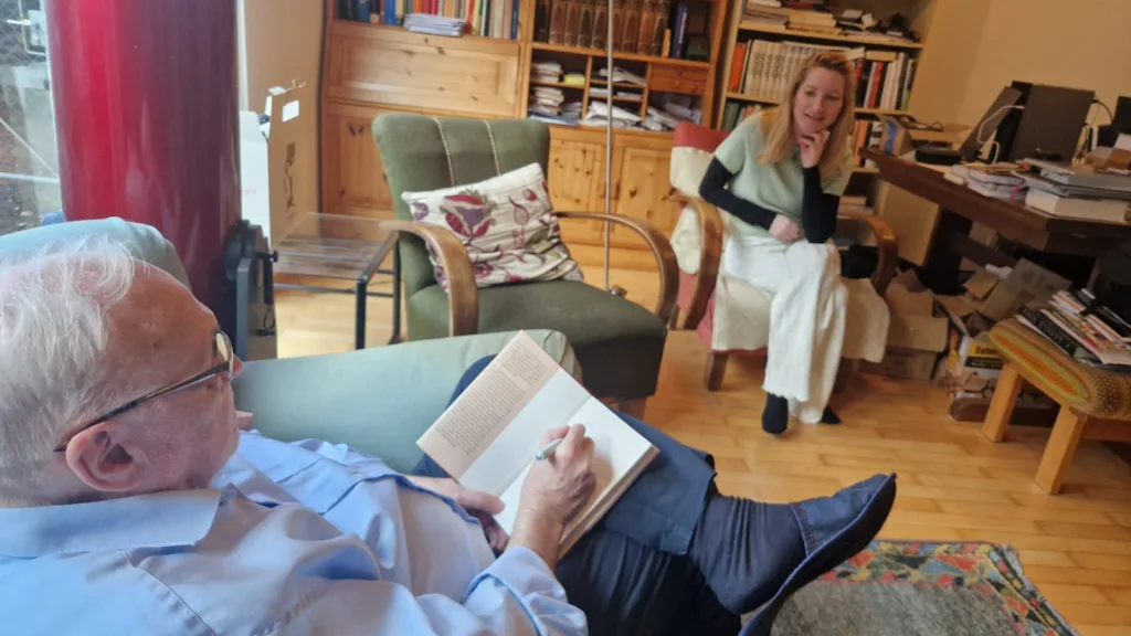 Aufzeichnung der Bücherbude mit Christian Mähr